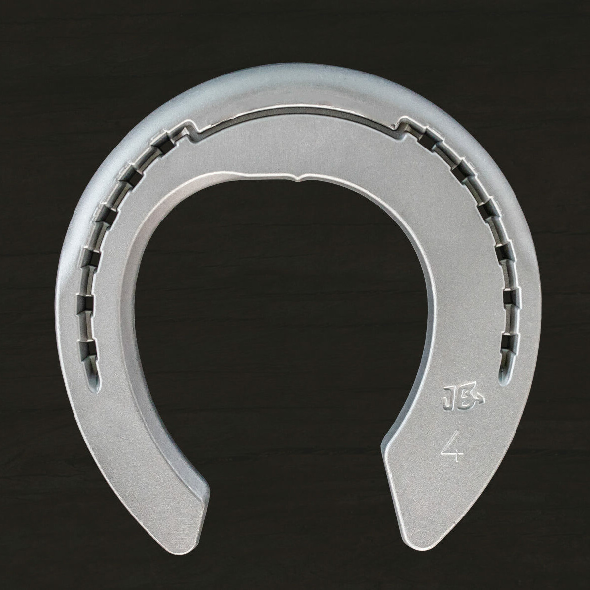 Aluminium Collateral Shoe - visit the official Jim Blurton shop to buy online, horseshoes, farrier tools & accessories distributed worldwide.